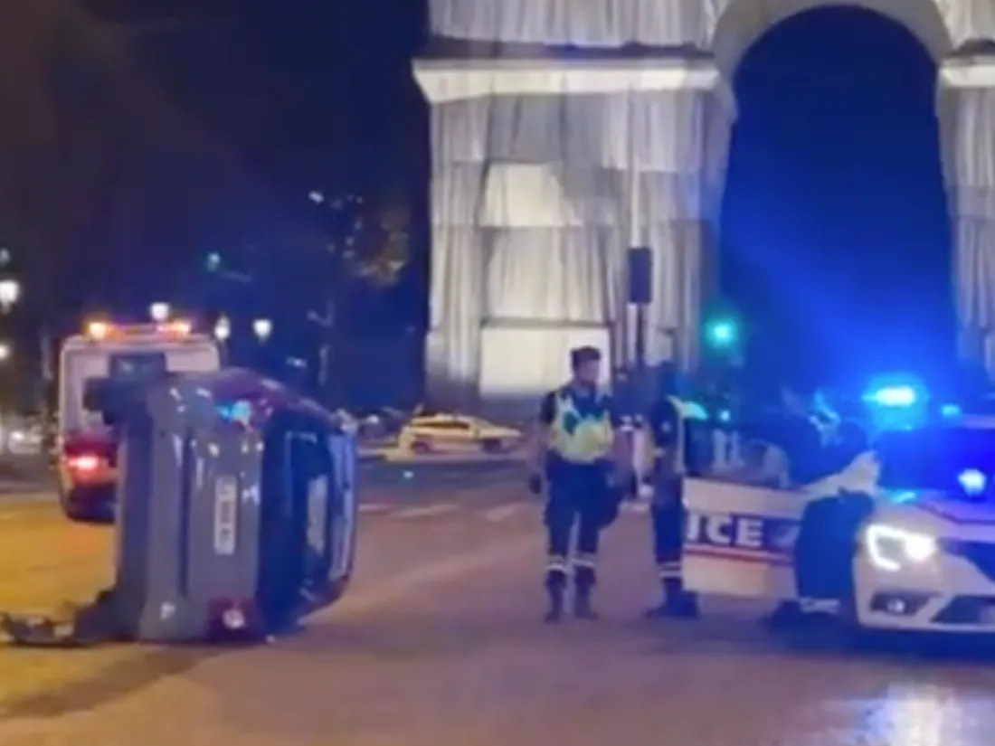 4 piétons fauchés sur les Champs-Élysées à Paris